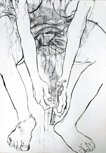 Denise Webber - The disarming and the disarmed (anklet), 2022