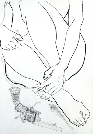 Denise Webber - The disarming and the disarmed (shadow), 2022