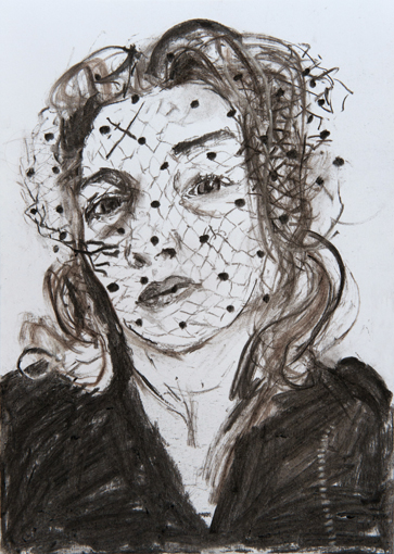 Denise Webber -- Woman and veil, 2025