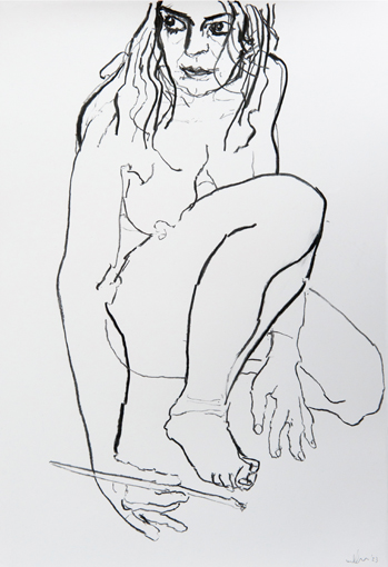 Denise Webber -- Woman drawing