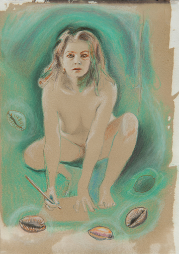 Denise Webber -- Woman drawing