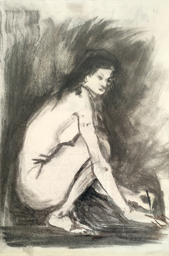 Denise Webber -- Woman drawing