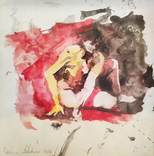 Denise Webber -- Woman drawing